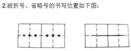 小学阶段必考的标点符号，在田字格里的书写规范！(图3)